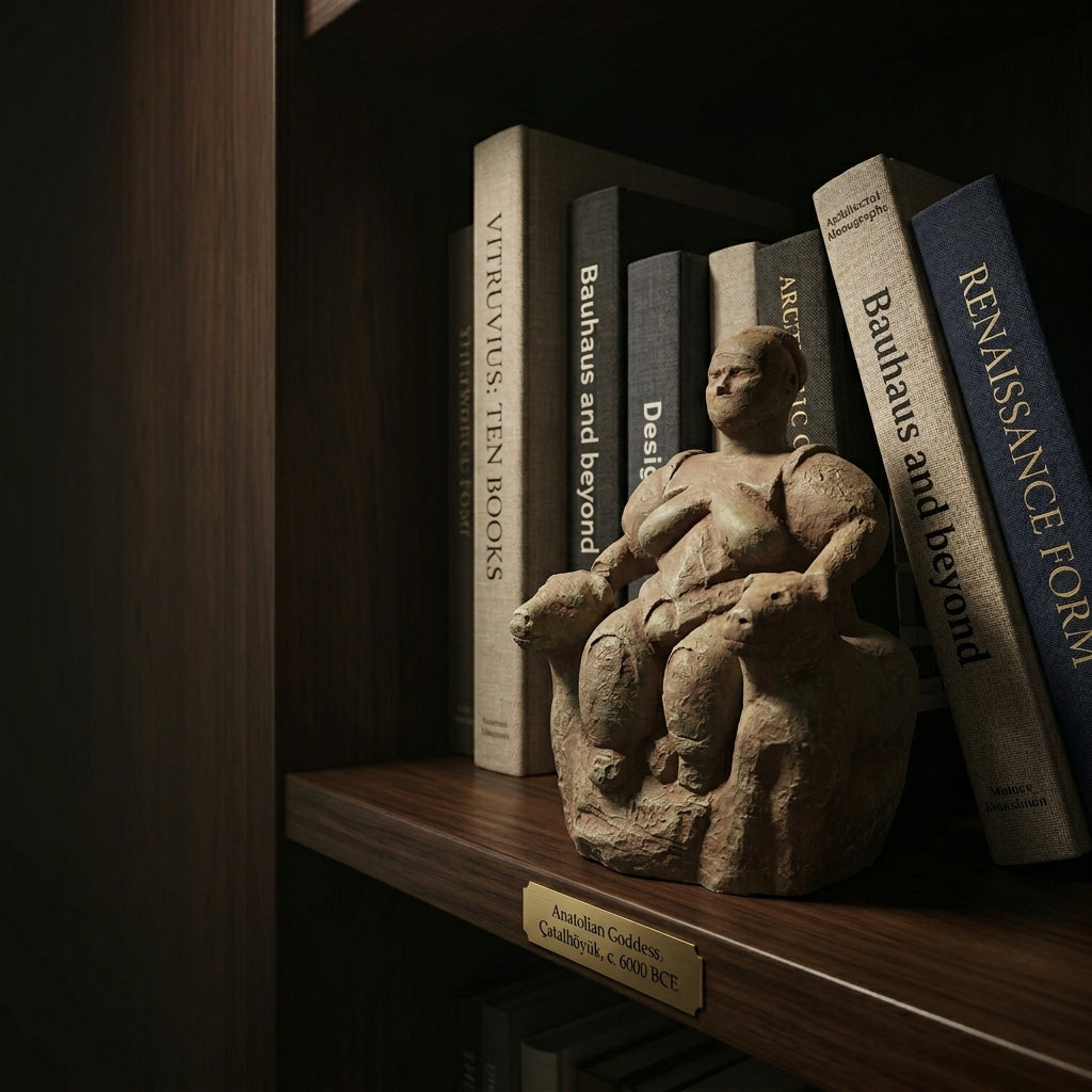 Mother Goddess at Catalhoyuk Figurine