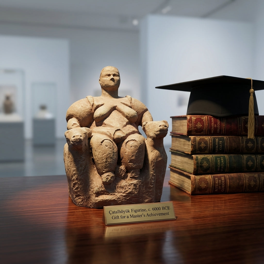 Mother Goddess at Catalhoyuk Figurine