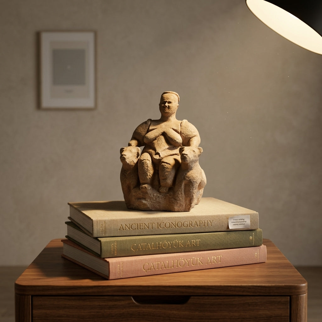 Mother Goddess at Catalhoyuk Figurine