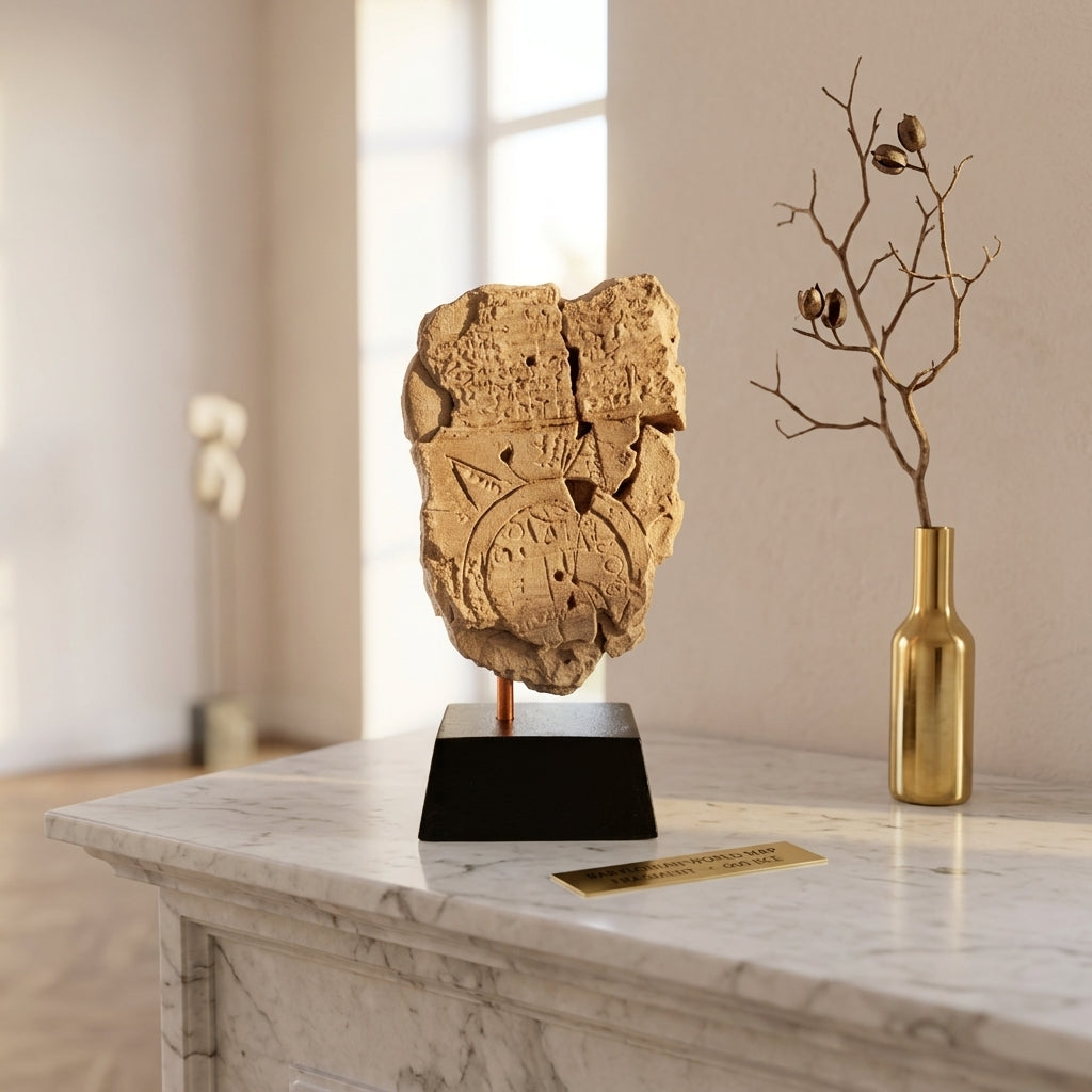 Babylonian World Map Tablet Replica | Imago Mundi Ancient Map