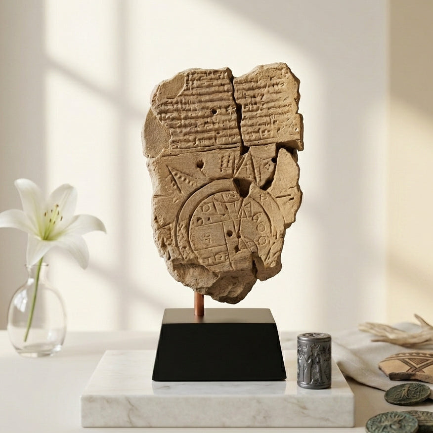Babylonian World Map Tablet Replica | Imago Mundi Ancient Map
