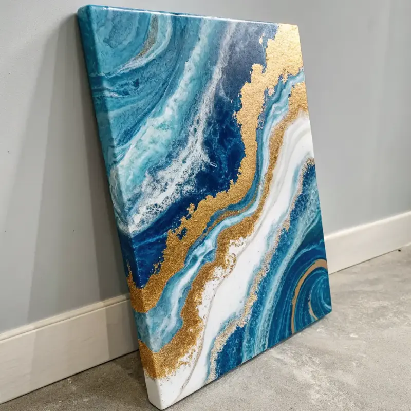 Neoclassical Resin Wall Plaque